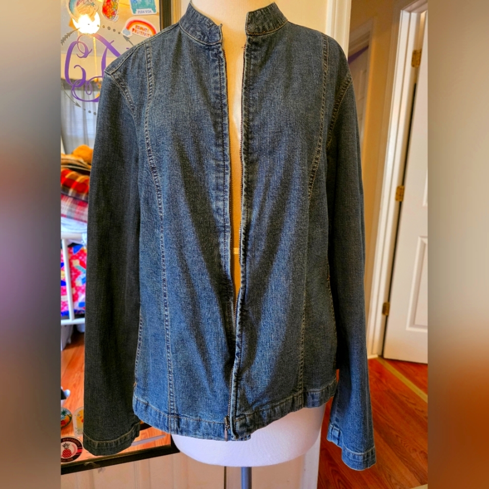 Denim Blue Women's Jacket